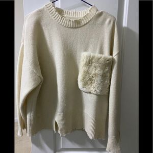 100% wool sweater